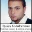 Take Action! Demand Release of Qusay Muhamad Abdulrahman, Student and Political Prisoner Held Incommunicado in Syria